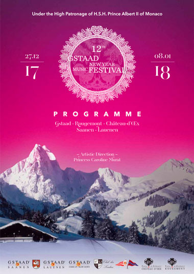 Gstaad NYMF Programme 2017-2018