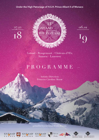 Gstaad NYMF Programme 2018-2019